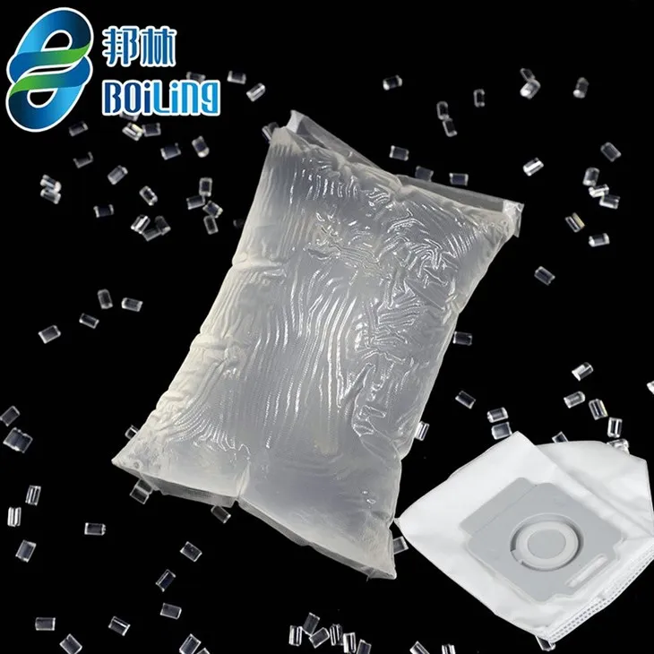 Горещо топящо се лепило за торбичка за прах