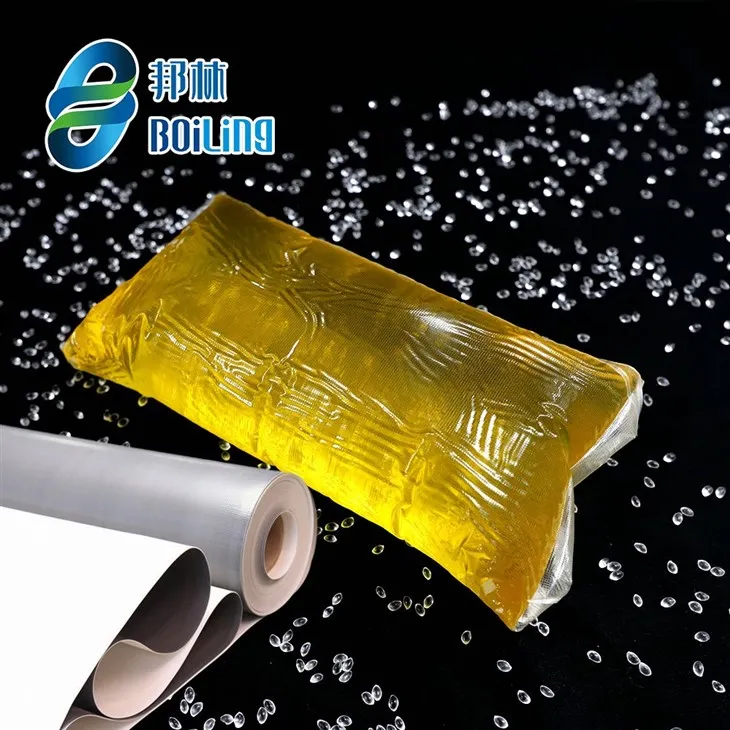 PSA горещо топящо се лепило за TPO водоустойчив листов материал