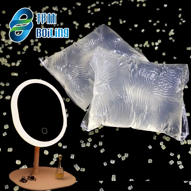 Горещо топящо се лепило за осветено огледало за грим