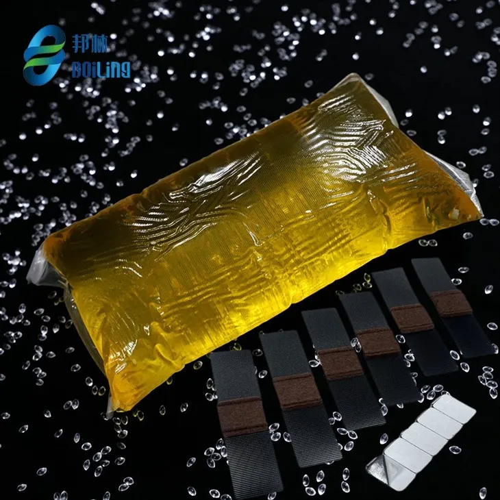 Горещо топящо се лепило за велкро подложка за крака