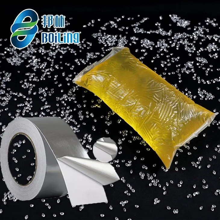 Горещо топящо се лепило за ленти от алуминиево фолио